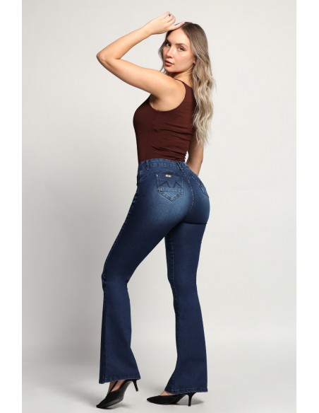 JEANS FLARE 4339 EFECTO FAJA