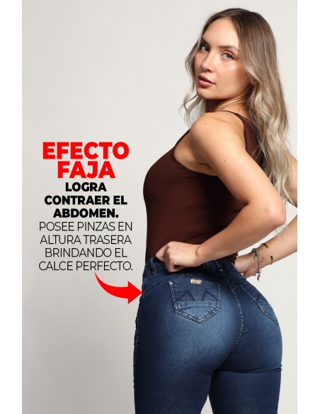 JEANS FLARE 4339 EFECTO FAJA