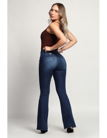 JEANS FLARE 4339 EFECTO FAJA