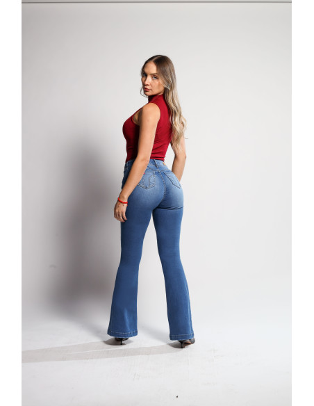 JEANS FLARE MEDIO 4448