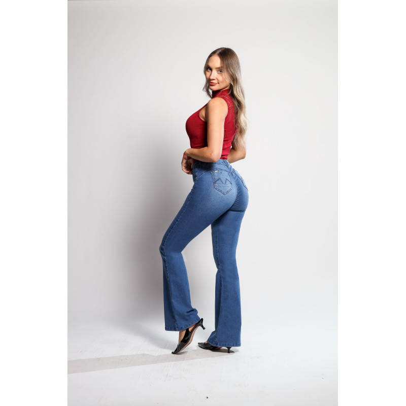 JEANS FLARE 4430 EFECTO FAJA 2