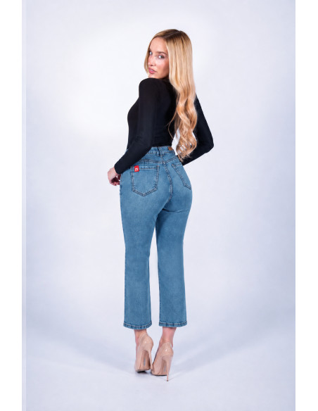 JEANS WIDE LEG CROP 4380-02