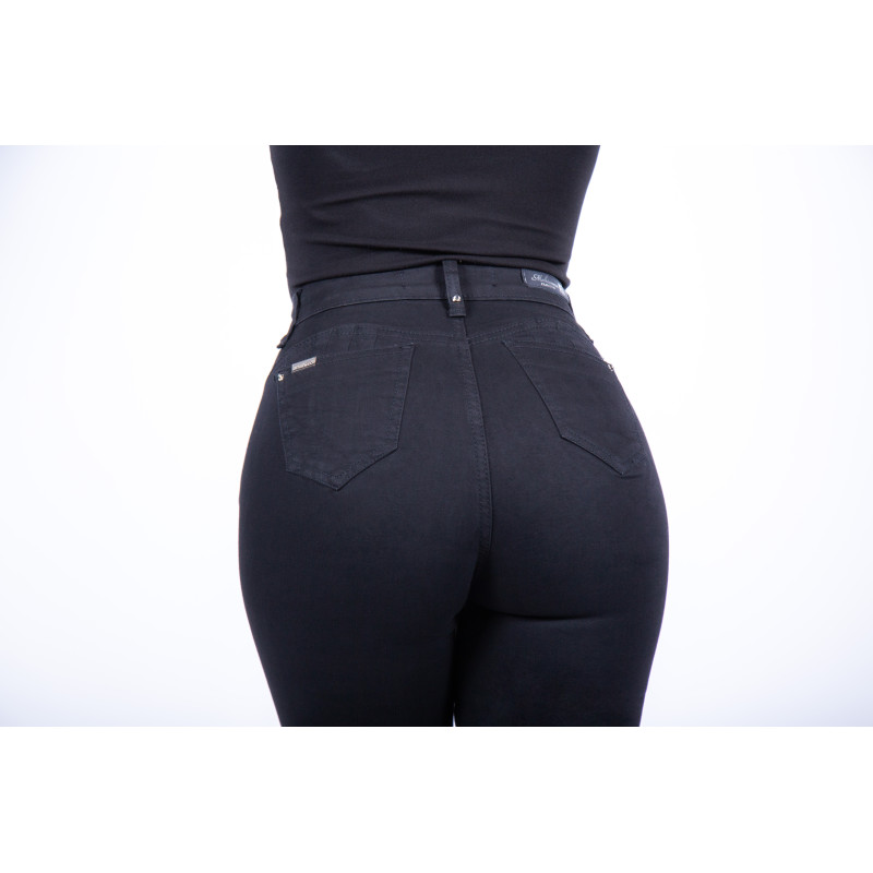 JEANS FLARE EFECTO FAJA 4355