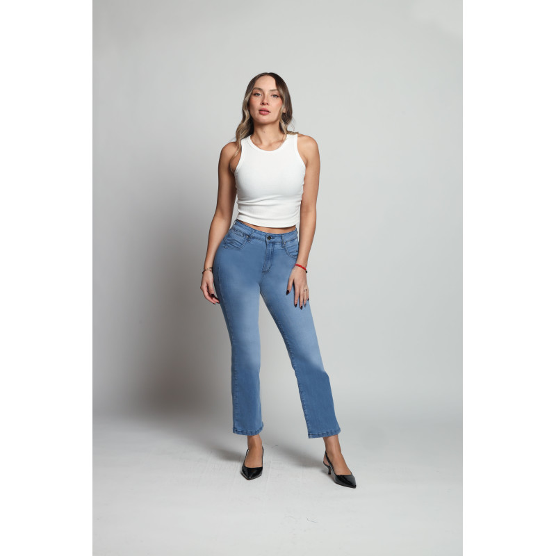 JEANS RECTO CROP 4459