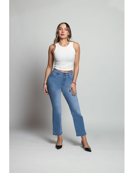 JEANS RECTO CROP 4459