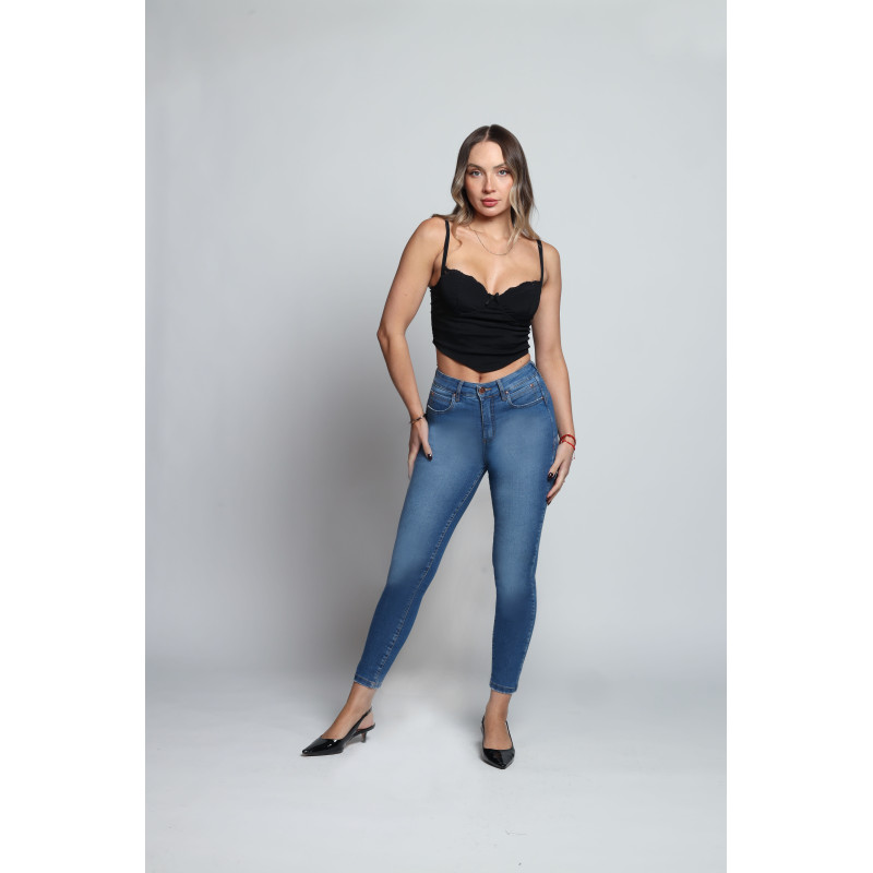 JEANS SKINNY EFECTO FAJA 4413